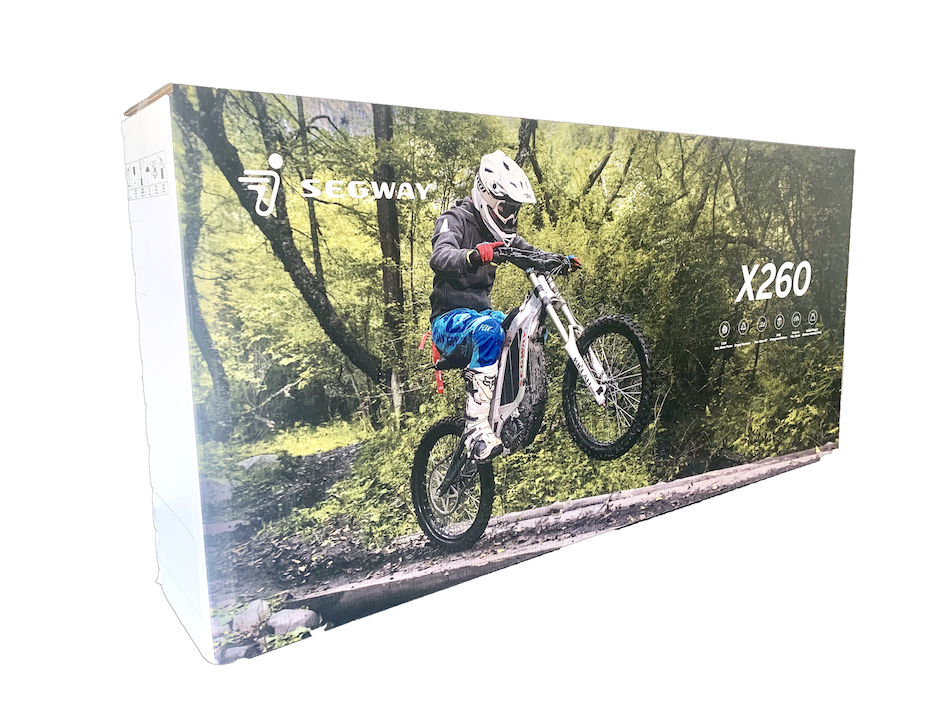 Large corrugated color box